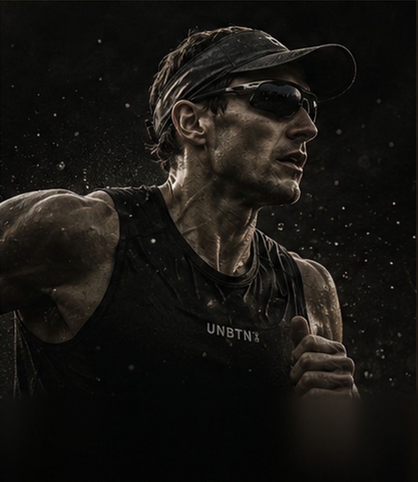 Male endurance athlete representing repeated fuelling during long efforts.